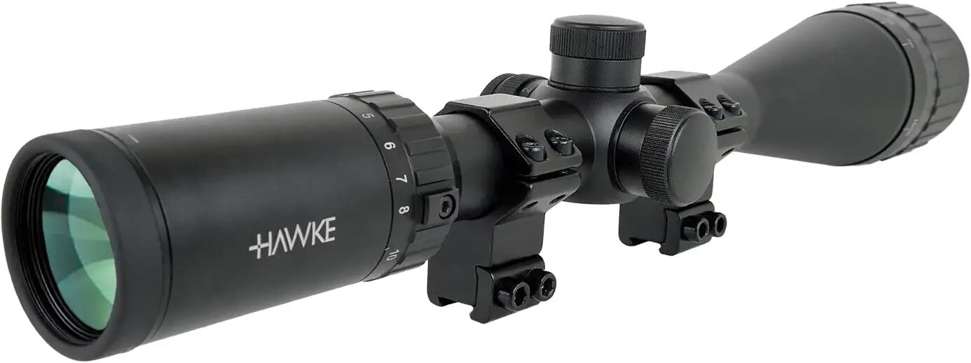 Оптический прицел Hawke Fast Mount 4-16x50 AO сетка Mil Dot с подсветкой. Ласточкин хвост Фото 2